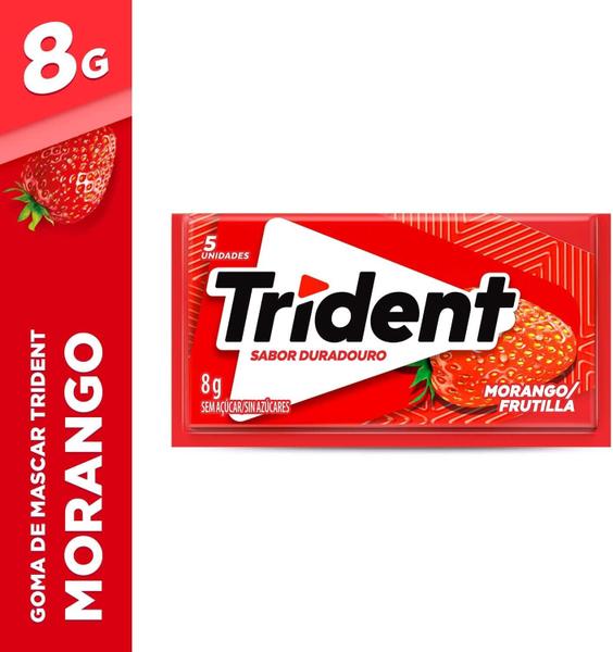 Imagem de Chiclete Trident Morango