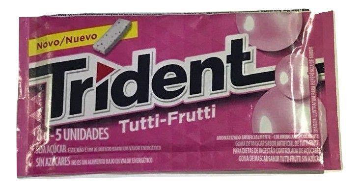 Imagem de Chiclete Trident Tutti-Frutti 8gr C/21 - Adams