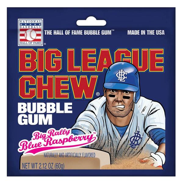 Imagem de Chiclete U.S.A Big League Blue Raspberry 60G