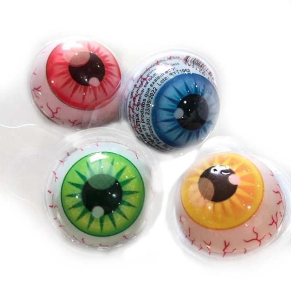Chiclete Zoião Clets Olhos Sabor Sortido - 475g - Chicletes e