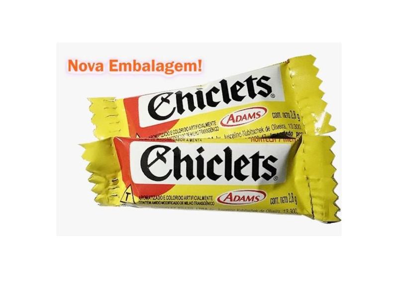 Chiclets Adams Tutti Frutti + Hortelã 280g - 2 unid - MONDELEZ Imagem de Chiclets Adams Tutti Frutti + Hortelã 280g - 2 unid