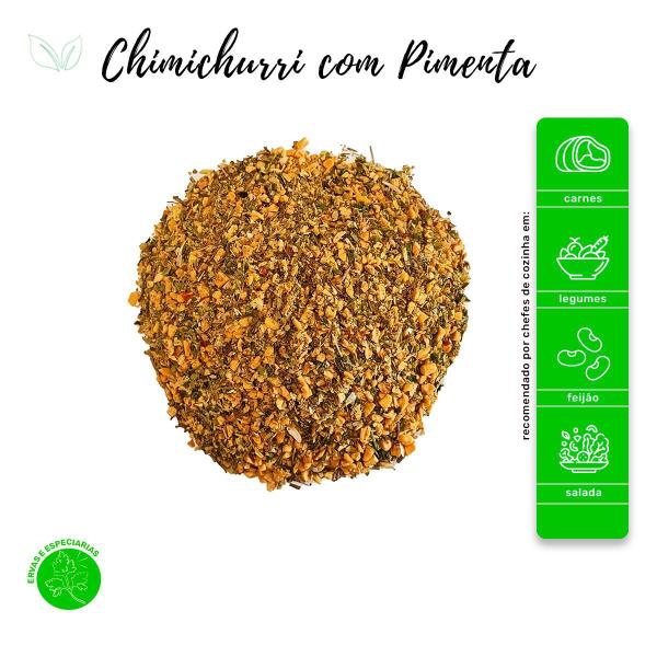 Chimichurri com Pimenta kti 2 40g Pouch Com Ingredientes Selecionados Premium - Natural do Povo Imagem de Chimichurri com Pimenta kti 2 40g Pouch Com Ingredientes Selecionados Premium