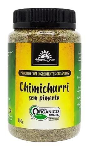 Chimichurri sem Pimenta Orgânico Kampo de Ervas 150g Imagem de Chimichurri sem Pimenta Orgânico Kampo de Ervas 150g
