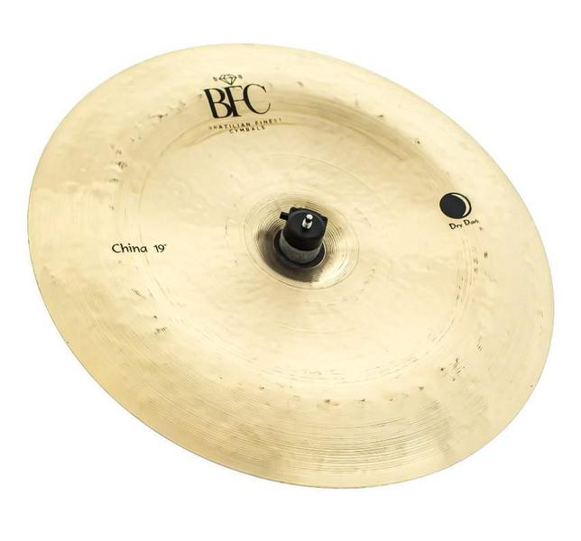 Imagem de China BFC Brazilian Finest Cymbals Dry Dark 19 DDCH19 em Bronze B20