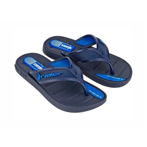 Imagem de Chinelo de Dedo Preto e Vermelho Kids Tech Sandals  Rider