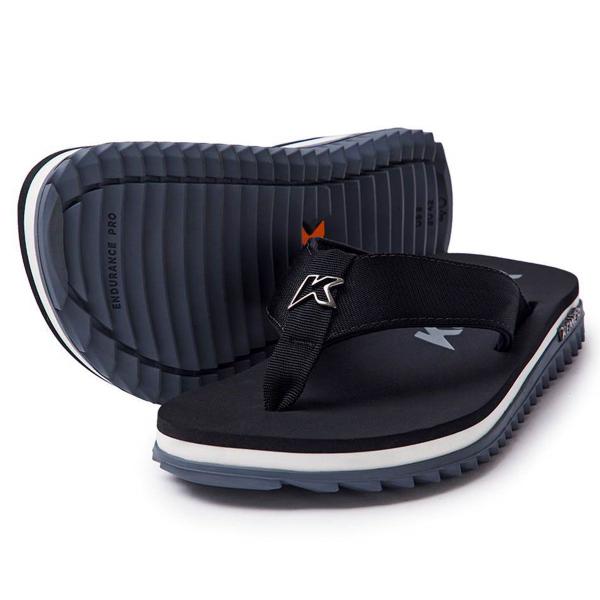 Imagem de Chinelo Kenner Kivah Line Masculino - Preto e Cinza