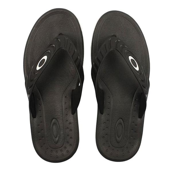 Imagem de Chinelo Oakley Crowd Jet Black