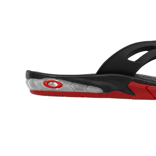 Imagem de Chinelo Oakley Killer Point Preto e Vermelho