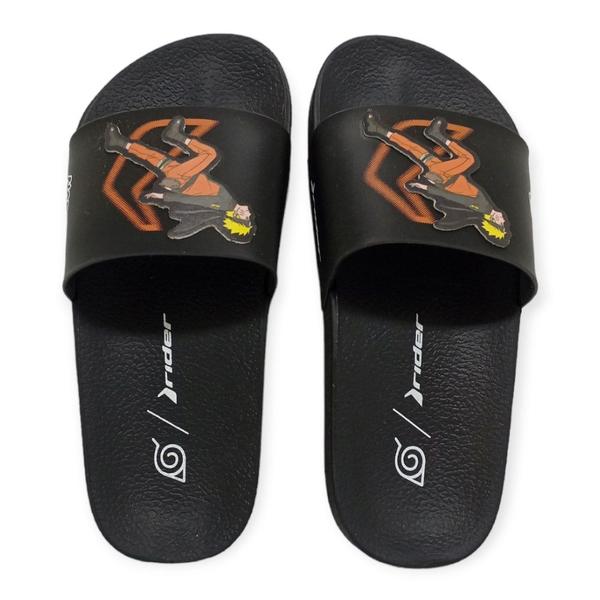 Imagem de Chinelo Rider Full 86 Naruto Slide Grendene 12020 Preto