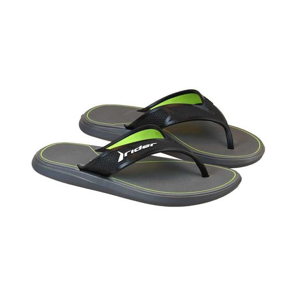 Imagem de Chinelo Rider Jet Dedo Masculino Cinza/Verde 24980