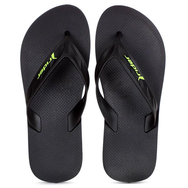 Imagem de Chinelo Rider Street Preto e Verde - Masculino