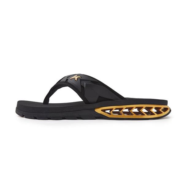 Imagem de Chinelo Sandalia Kenner Rakka Ultra Force L7 Preto/Dourado