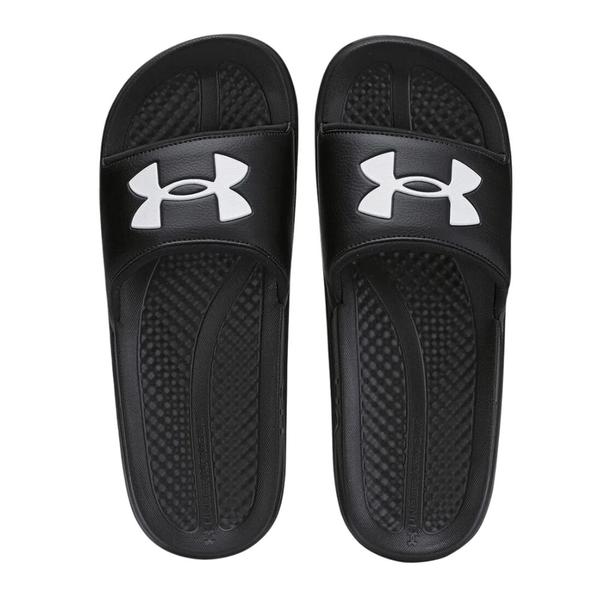 Imagem de Chinelo Under Armour Daily Preto e Branco - Masculino