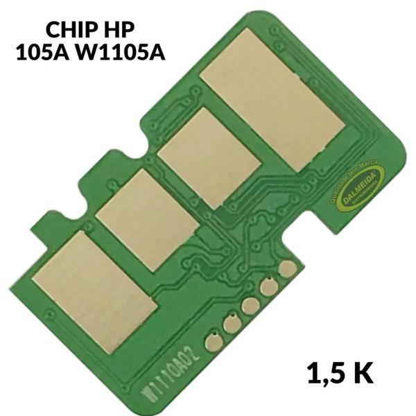 Imagem de Chip Compatível Com Toner 105a W1105a  107a 107w 135a 135w 105