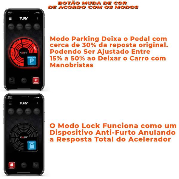 Imagem de Chip Modulo Acelerador Pedal Eletronico Tury Fast 2.0 Hummer H2 H3 2003 a 2010 APP Adroid E IOS