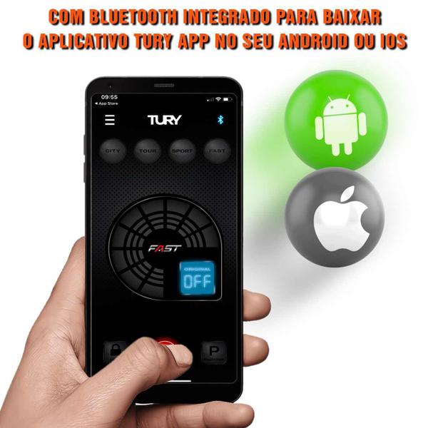 Imagem de Chip Modulo Acelerador Pedal Eletronico Tury Fast 2.0 Mercedes Todas Bluetooth APP Android e IOS