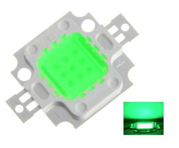 Imagem de Chip super power led 10w 9v-12v verde