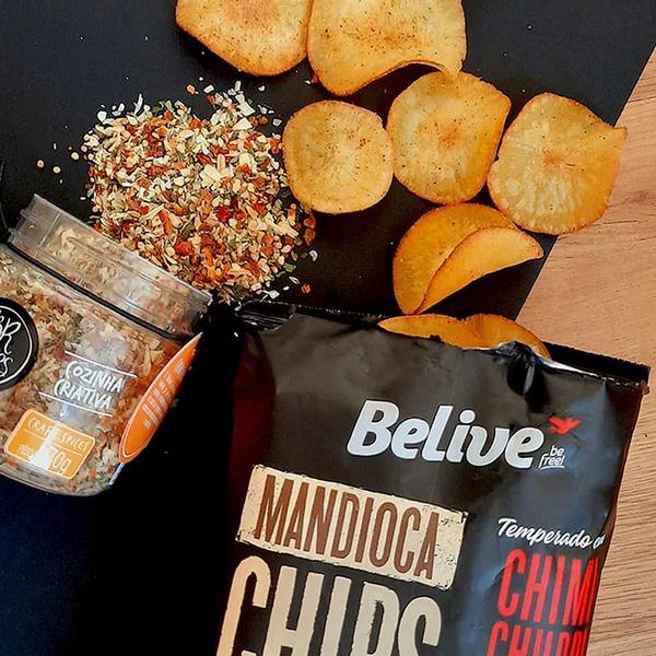 Imagem de Chips Belive Mandioca com Chimichurri 50g 10un