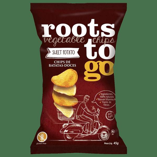 Chips de Batata Doce - Roots to Go Imagem de Chips de Batata Doce