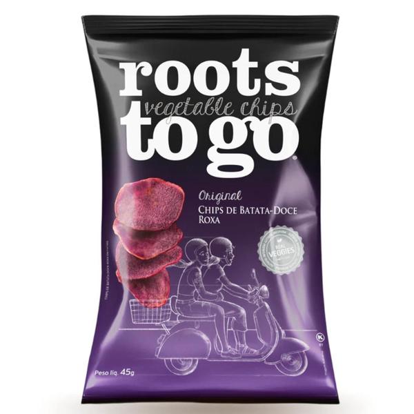 Imagem de Chips De Batata-Doce Roxa Roots To Go 45G (6 Pacotes)