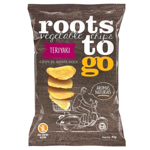 Imagem de Chips De Batata Doce Sabor Teriyaki 45G - Roots To Go