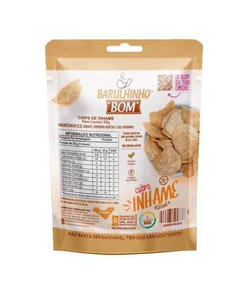 Imagem de Chips de Inhame Tradicional Barulhinho Bom 50g 