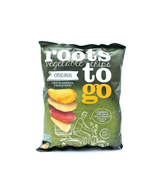 Imagem de Chips De Mandioca E Batata Doce - Roots To Go Original 100G