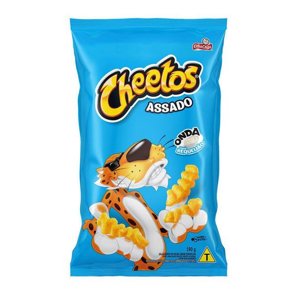 Chips De Milho Cheetos Assado Onda Sabor Requeijao 190G Imagem de Chips De Milho Cheetos Assado Onda Sabor Requeijao 190G