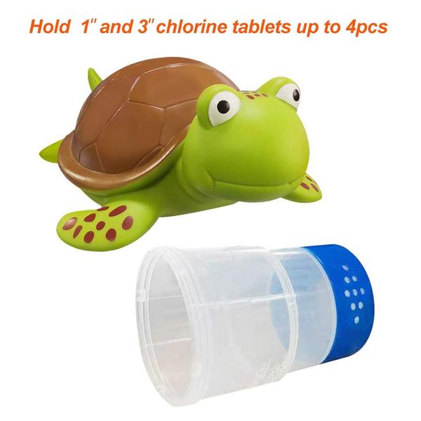 Imagem de Chlorine Floater Blufree Cute Animal for Pools, abas de 3 polegadas