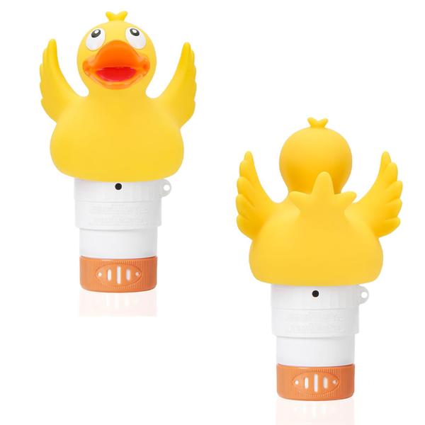 Imagem de Chlorine Floater WQTHE Duck para 1 comprimido com Cute Top Mini