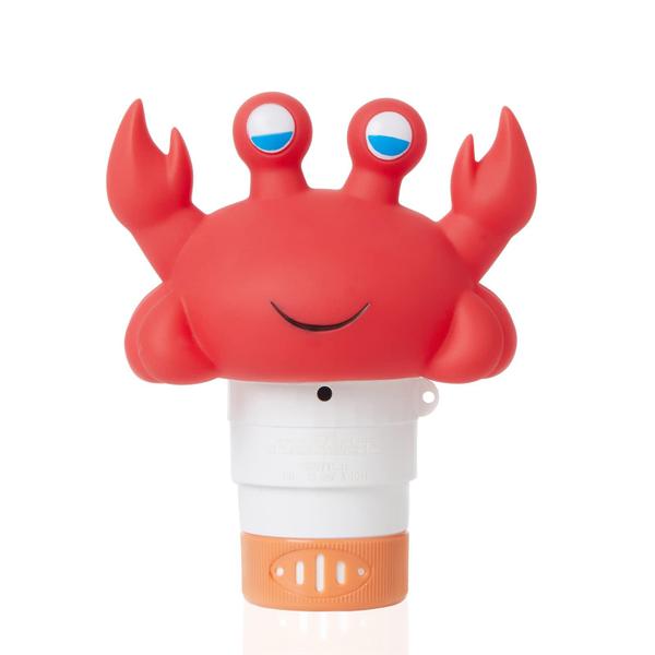 Imagem de Chlorine Floater XY-WQ Crab Shape para 1 comprimido com ajuste de fluxo