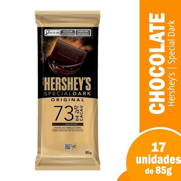 Imagem de Choc.hersheys special dark 73%  cacau 17x85g