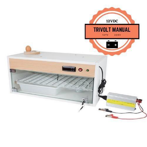Chocadeira Alta Eclosão Automática Trivolt 60 Ovos (Gc60T) - Galinha Choca Chocadeiras Imagem de Chocadeira Alta Eclosão Automática Trivolt 60 Ovos (Gc60T)