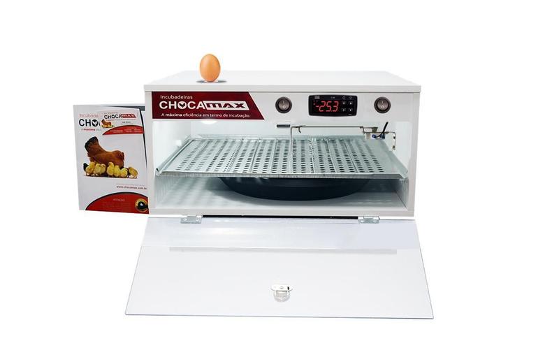 Chocadeira Ovoscópio 60/70 Ovos Galinha Automática 110 Volts - Chocamax Imagem de Chocadeira Ovoscópio 60/70 Ovos Galinha Automática 110 Volts