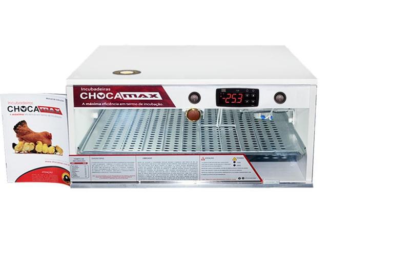 Chocadeira Ovoscópio 60/70 Ovos Galinha Automática 110 Volts - Chocamax Imagem de Chocadeira Ovoscópio 60/70 Ovos Galinha Automática 110 Volts