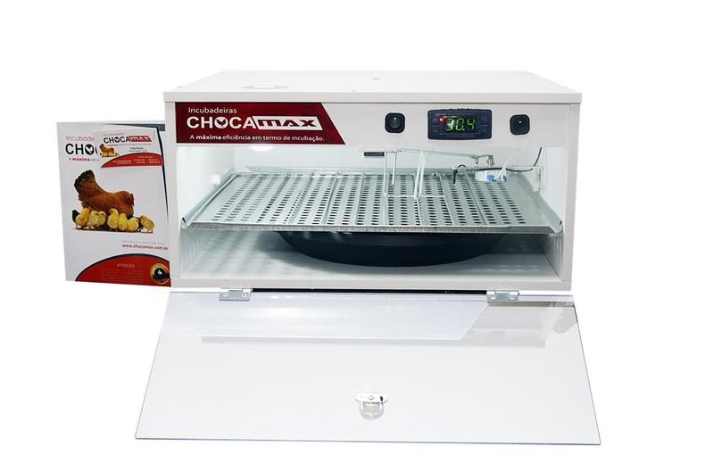 Chocadeira Ovoscópio 80/90 Ovos Automática Digital 110 Volts - Chocamax Imagem de Chocadeira Ovoscópio 80/90 Ovos Automática Digital 110 Volts