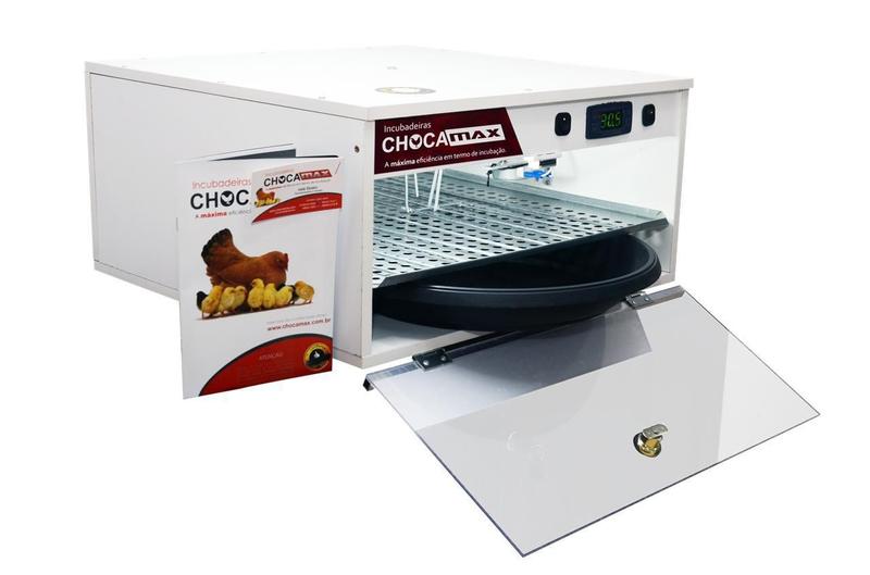 Chocadeira Ovoscópio 80/90 Ovos Automática Digital 110 Volts - Chocamax Imagem de Chocadeira Ovoscópio 80/90 Ovos Automática Digital 110 Volts