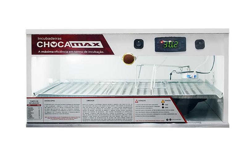 Chocadeira Ovoscópio 80/90 Ovos Automática Digital 110 Volts - Chocamax Imagem de Chocadeira Ovoscópio 80/90 Ovos Automática Digital 110 Volts