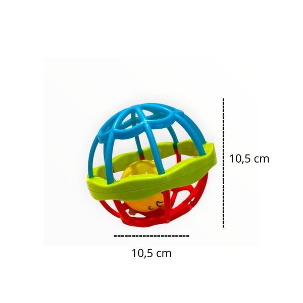 Imagem de Chocalho Divertido Bolinha com Luz Kitstar 3+M