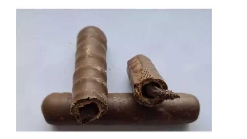 Choco Biscuit Tubet Wafer Bauducco 80 Gramas Imagem de Choco Biscuit Tubet Wafer Bauducco 80 Gramas