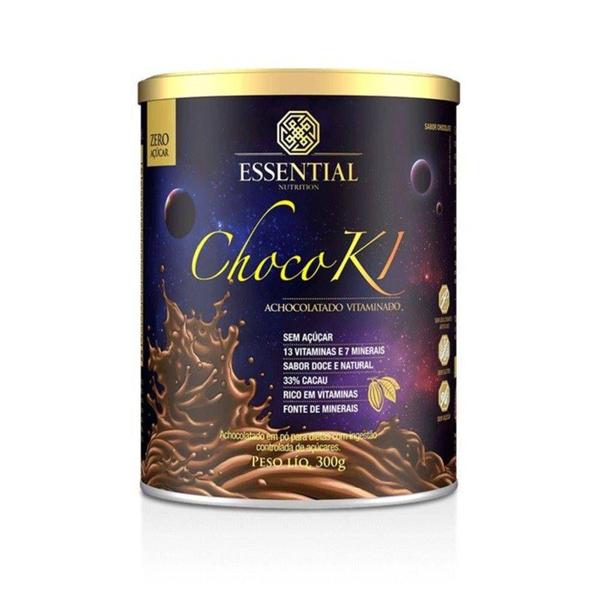 Choco-Ki 300G - Essential Nutrition Imagem de Choco-Ki 300G - Essential Nutrition