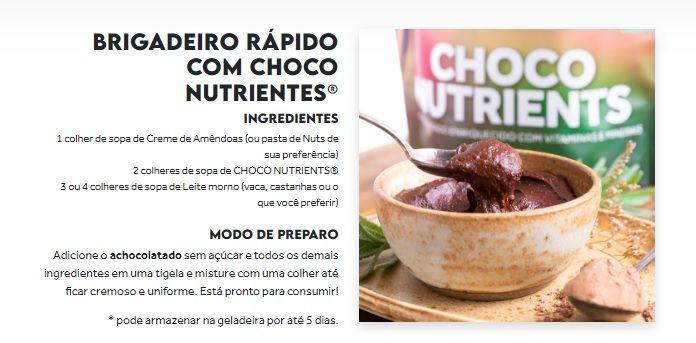 Imagem de Choco Nutrients Achocolatado Multivitaminado de 300g-Pura Vida