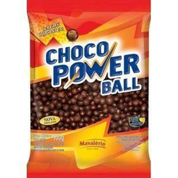 Choco power ball chocolate ao leite 500g mavalério Imagem de Choco power ball chocolate ao leite 500g mavalério