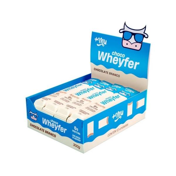 Imagem de Choco Wheyfer Display (12 unid. 25g) - Sabor: Chocolate Branco