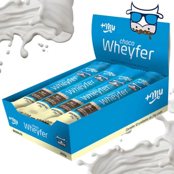 Imagem de Choco Wheyfer Mais Mu Barra De Proteína 25g +mu 12 Unidades