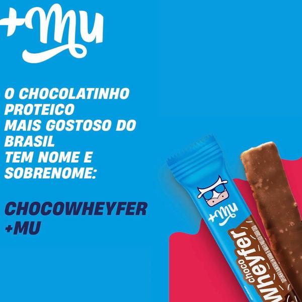 Imagem de Choco Wheyfer Mais Mu Sabor Chocolate com Coco  12x25g