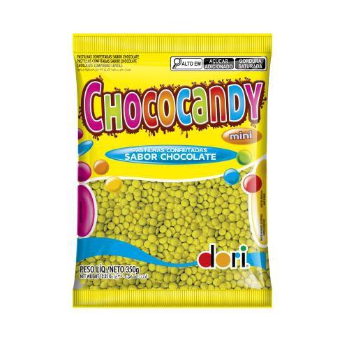 Chococandy Pastilha Amarelo 350g Dori Imagem de Chococandy Pastilha Amarelo 350g Dori