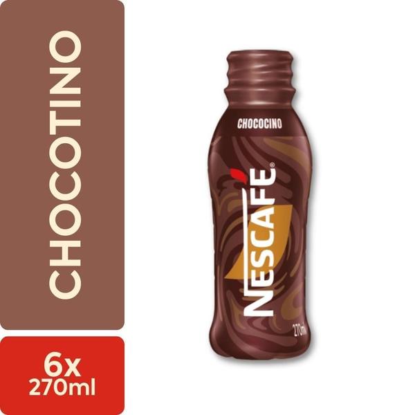 Imagem de Chococino Nescafé Gelado Bebida Lácte Kit 6 un de 270ml