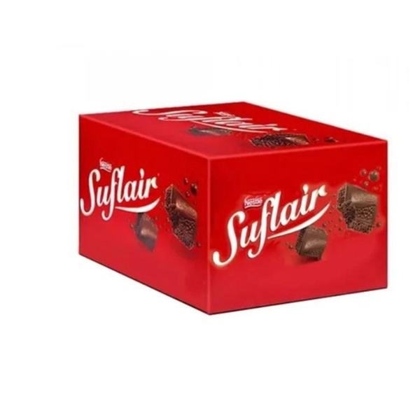Chocolate Aerado Suflair ao Leite 50 g c/ 20 unidades - Nestlé Imagem de Chocolate Aerado Suflair ao Leite 50 g c/ 20 unidades - Nestlé