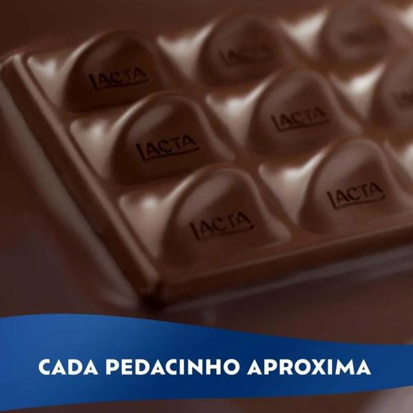 Imagem de Chocolate Ao Leite Lacta 20g - Display 20 unidades